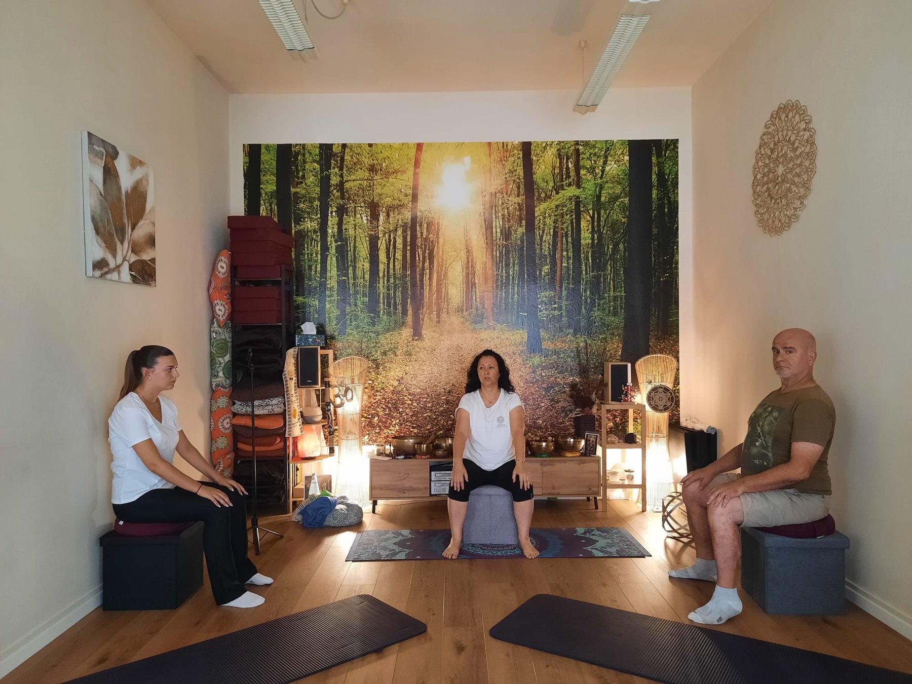 Lezioni, pratiche e ambienti dello Studio Olistico Yoga