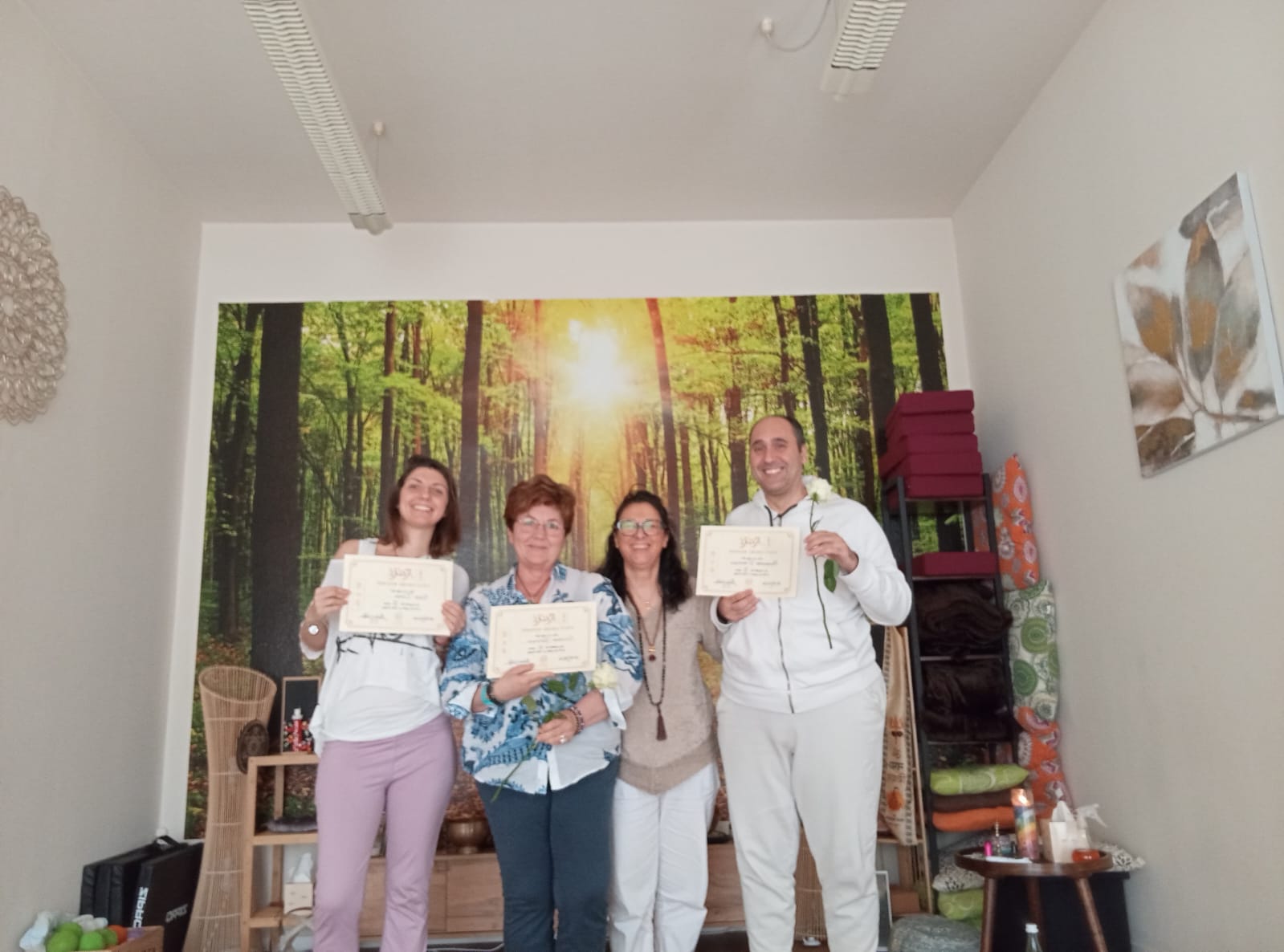Momento dello Studio Olistico Yoga